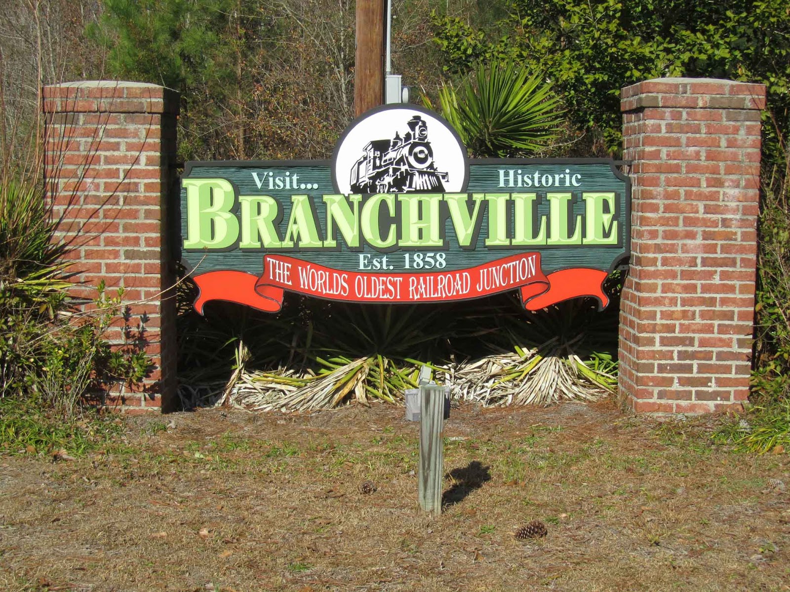Geographically Yours Branchville, South Carolina