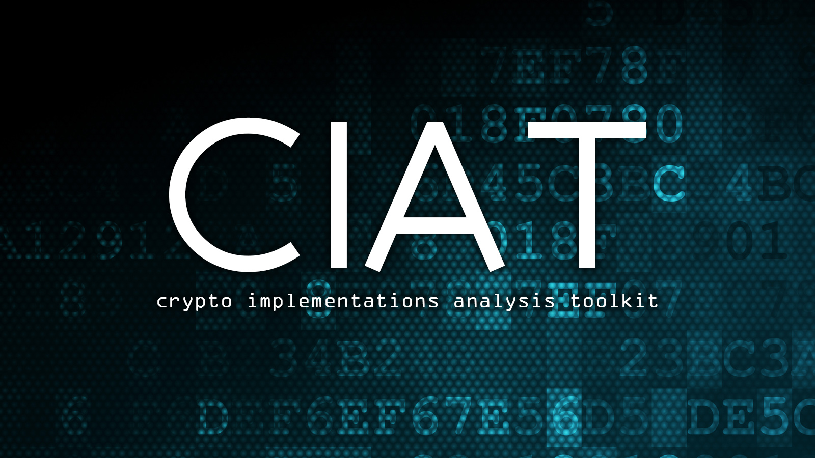 CIAT - Crypto Implementations Analysis Toolkit - Effect ...