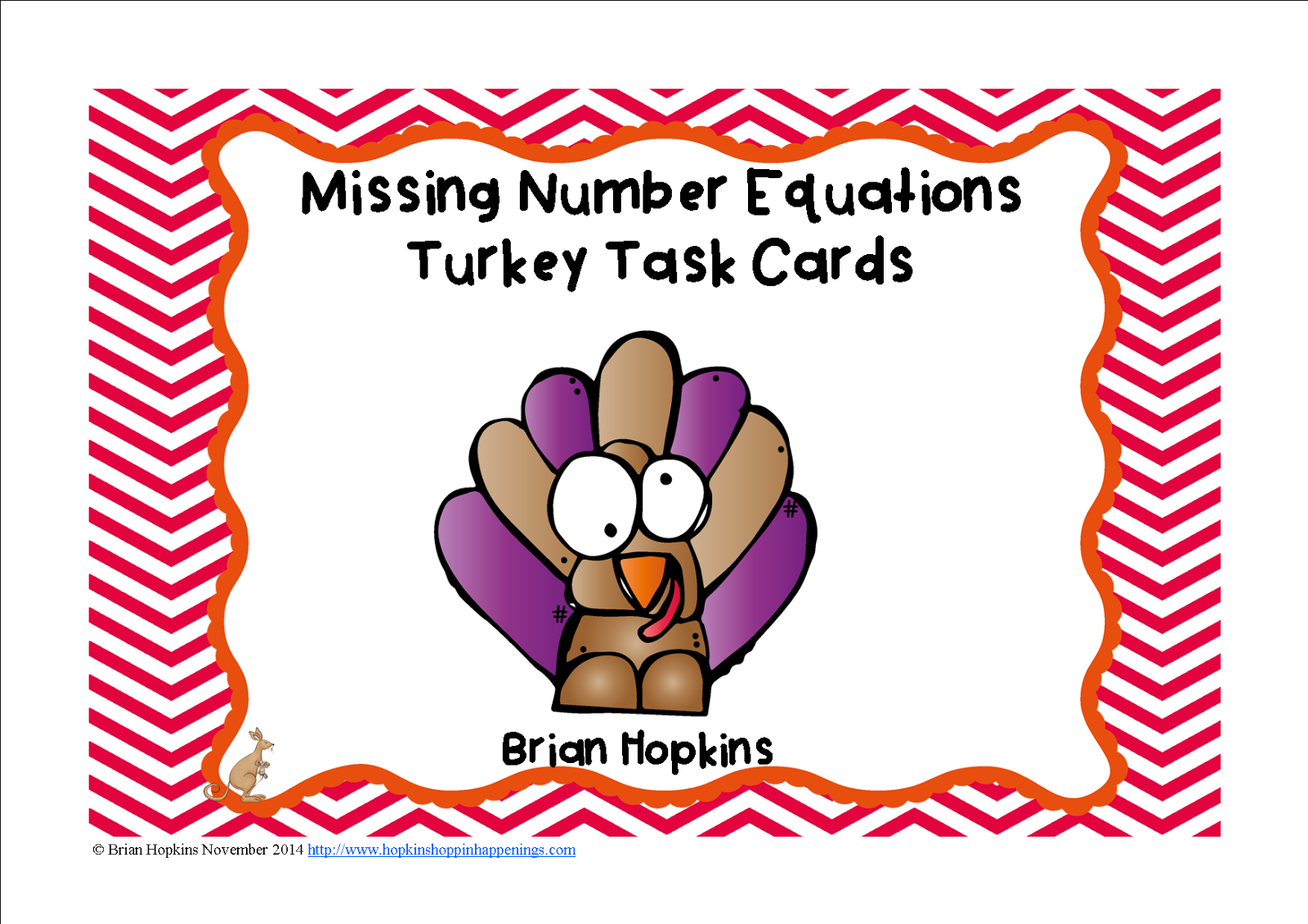 http://www.teacherspayteachers.com/Product/Turkey-Missing-Number-Equations-Task-Cards-FREEBIE-1573633