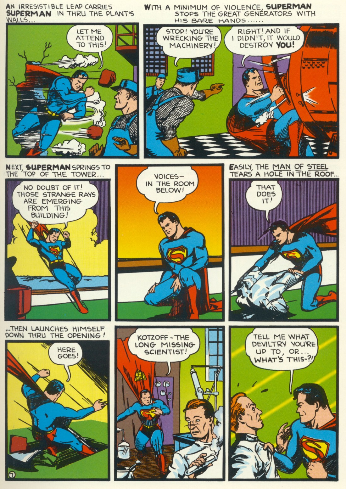 Read online Superman (1939) comic -  Issue #7 - 29