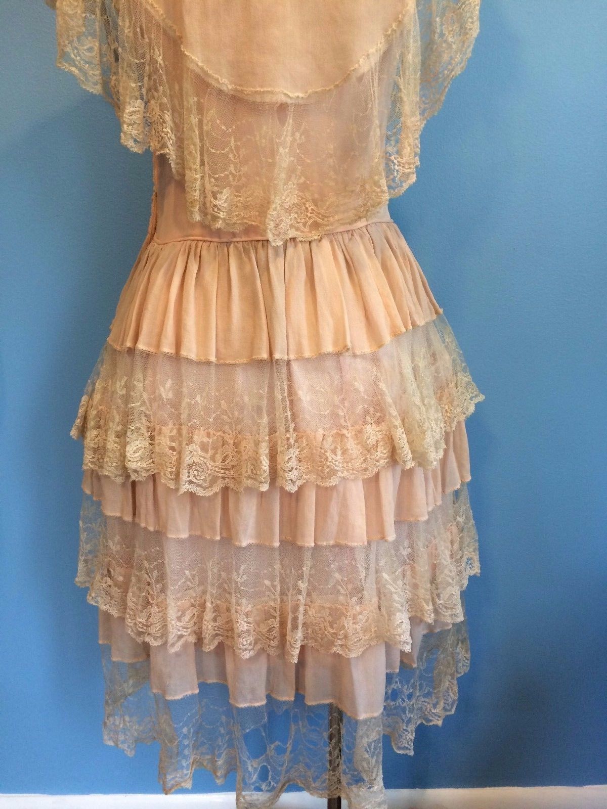 All The Pretty Dresses Pink & Lace 1920's Day Time Party Dress