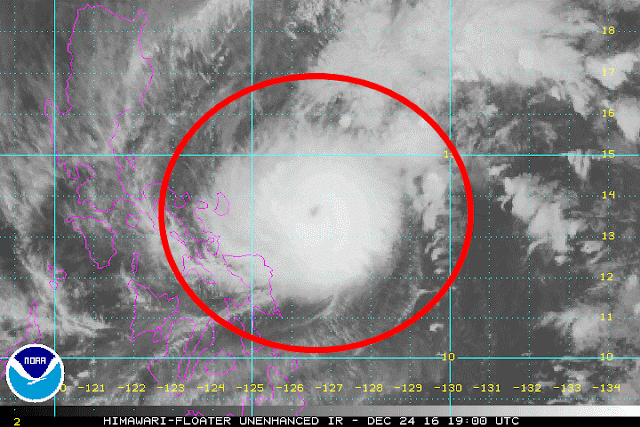 Filipinas prepara para recibir Supertifon 