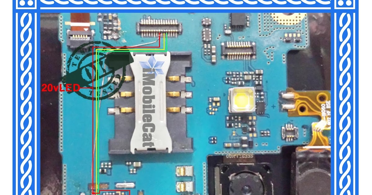 Samsung I9060i Display Light Ways Diagram