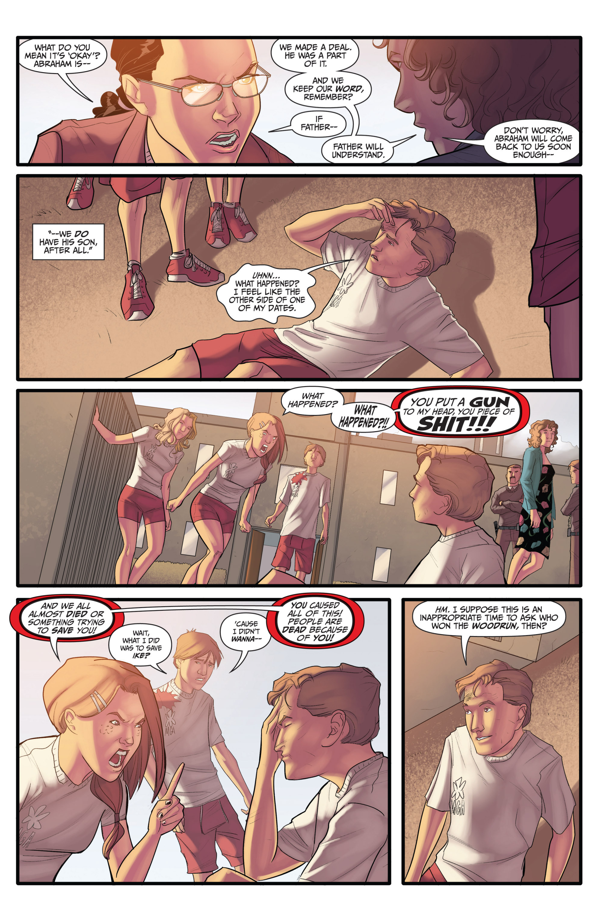 Read online Morning Glories comic -  Issue #29 - 17