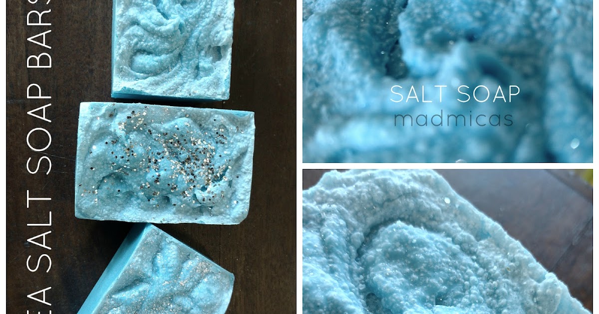 The Soap Bar Frosty Blue Sea Salt Soap Recipe