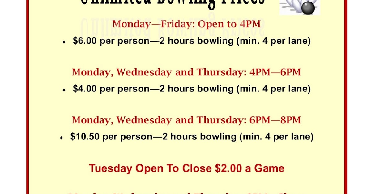 Amf Bowling Food Menu Prices Amf Bowling Food Menu Prices