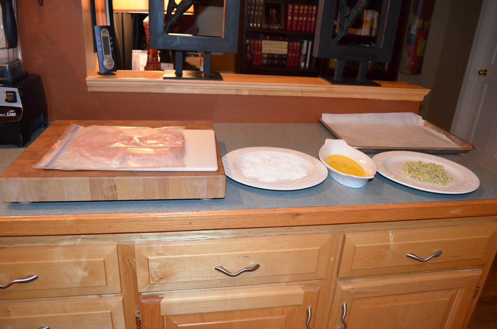 soulfulspoonful Jamie Oliver's Crunchy Garlic Chicken with my side dishes