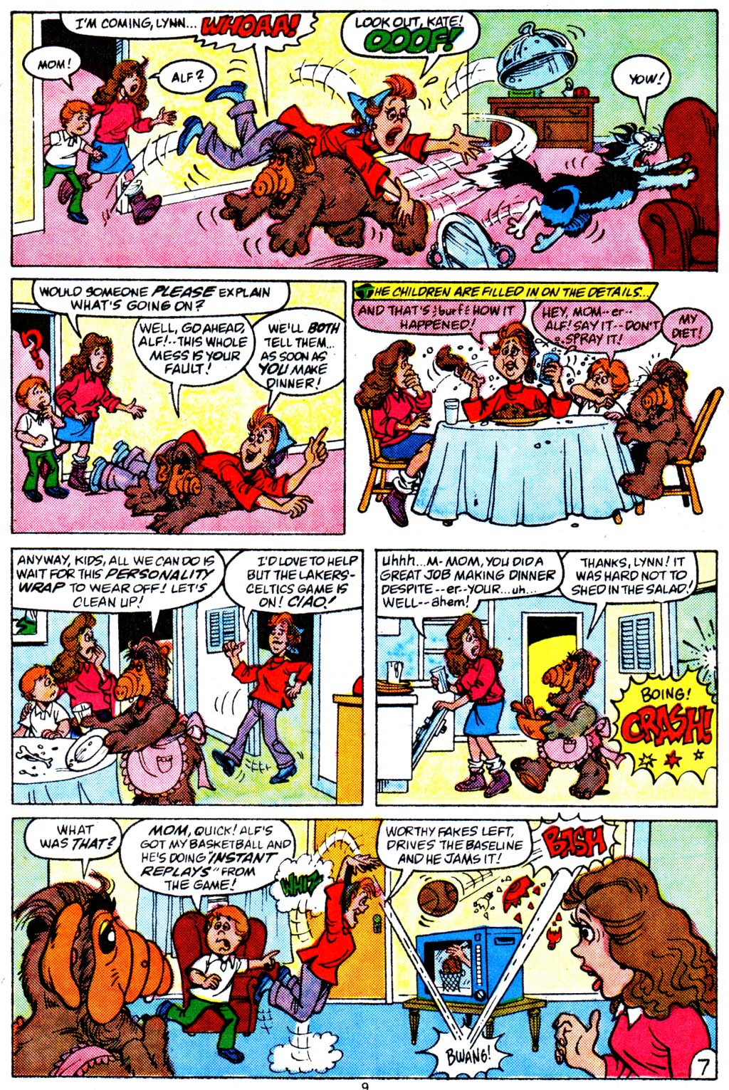 Read online ALF comic -  Issue #4 - 8
