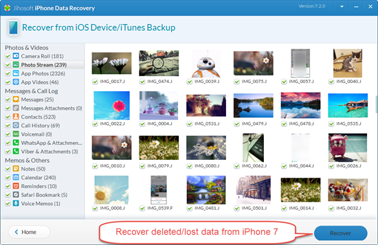 iPhone Data Recovery: How to Recover Lost Photos and More Data from iPhone 7\/7 Plus iPhone Data Recovery: How to Recover Lost Photos and More Data from iPhone 7\/7 Plus