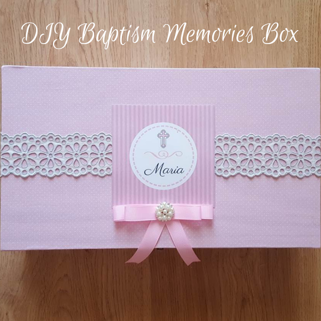 DIY Baptism Memories Box