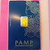 SOLD Bullion Emas PAMP Suisse Lady Fortuna 1g Gold Bar 999.9 