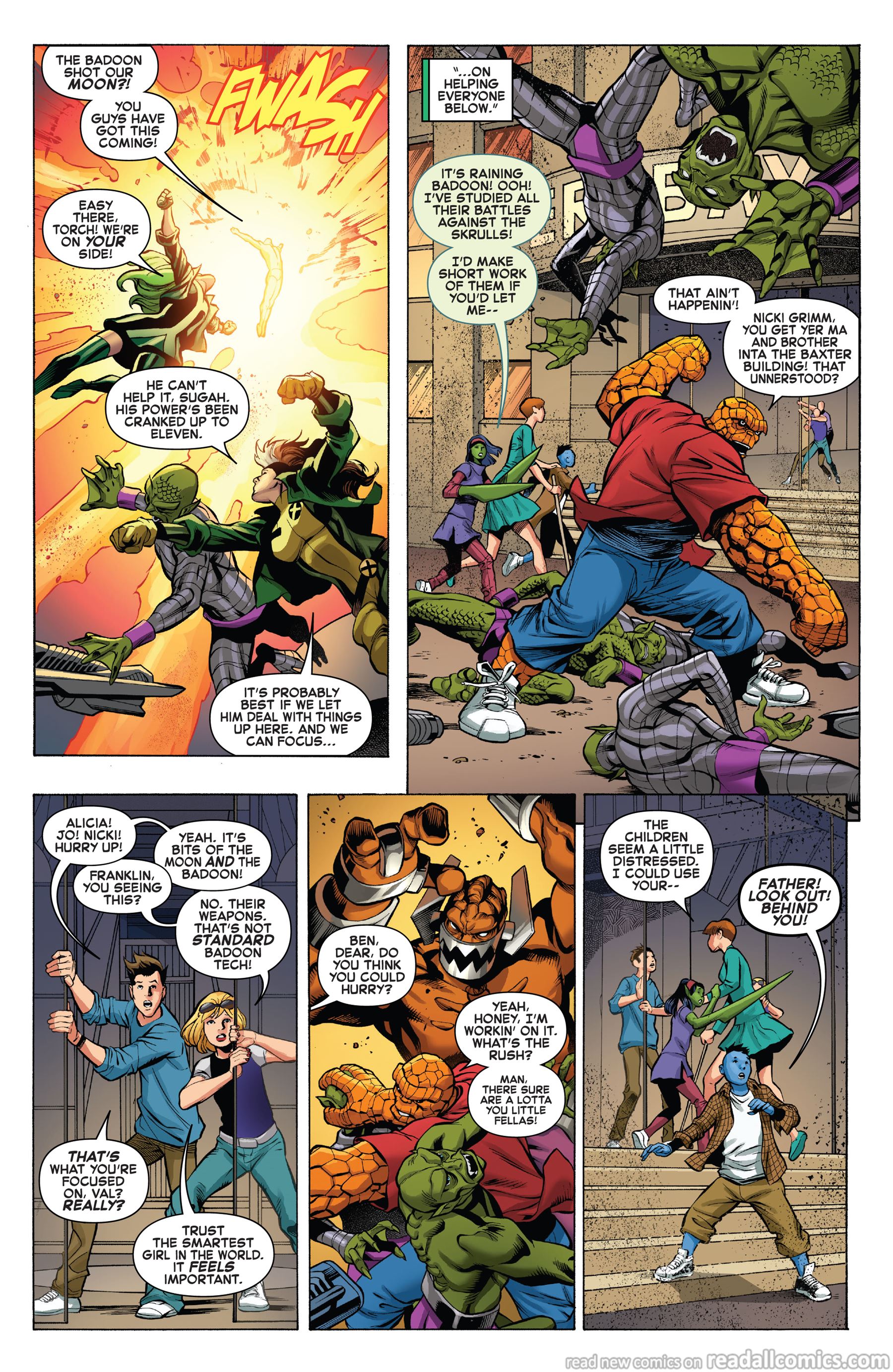 Fantastic Four: Reckoning War Alpha chapter 1 page 11