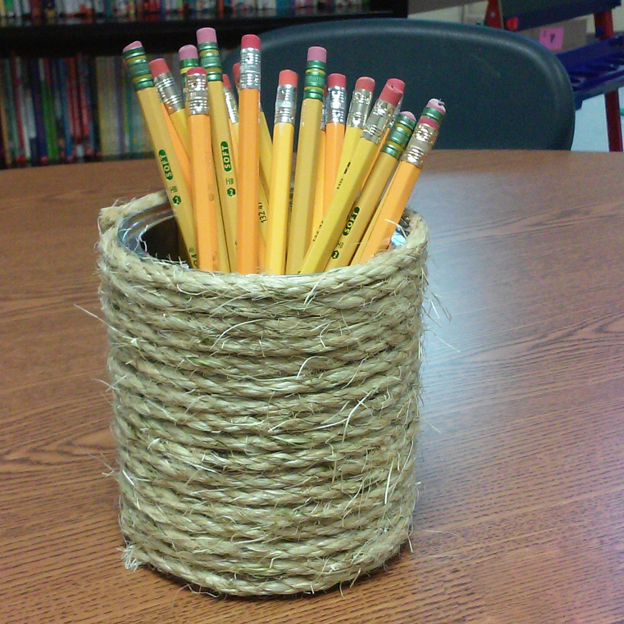 Twine Holder made from Formula Can