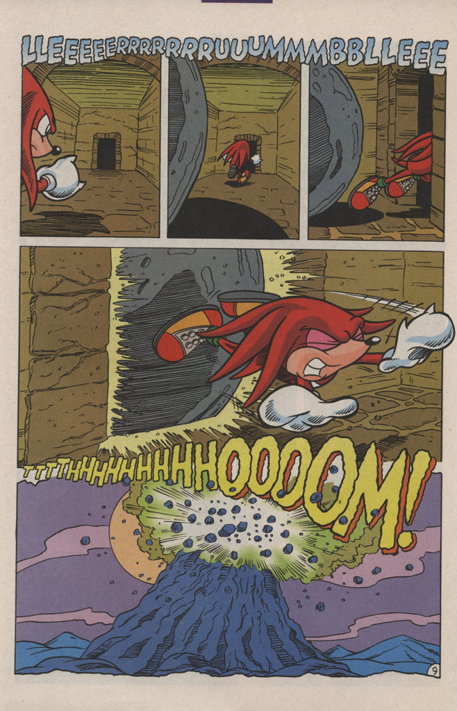 Read online Sonic's Friendly Nemesis, Knuckles comic -  Issue #1 - 14