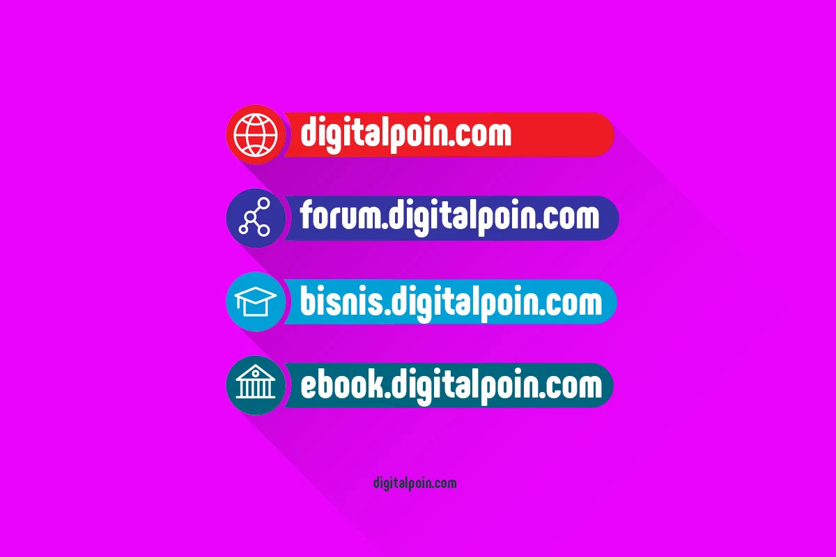 Perbedaan Domain dan Subdomain Website atau Blog