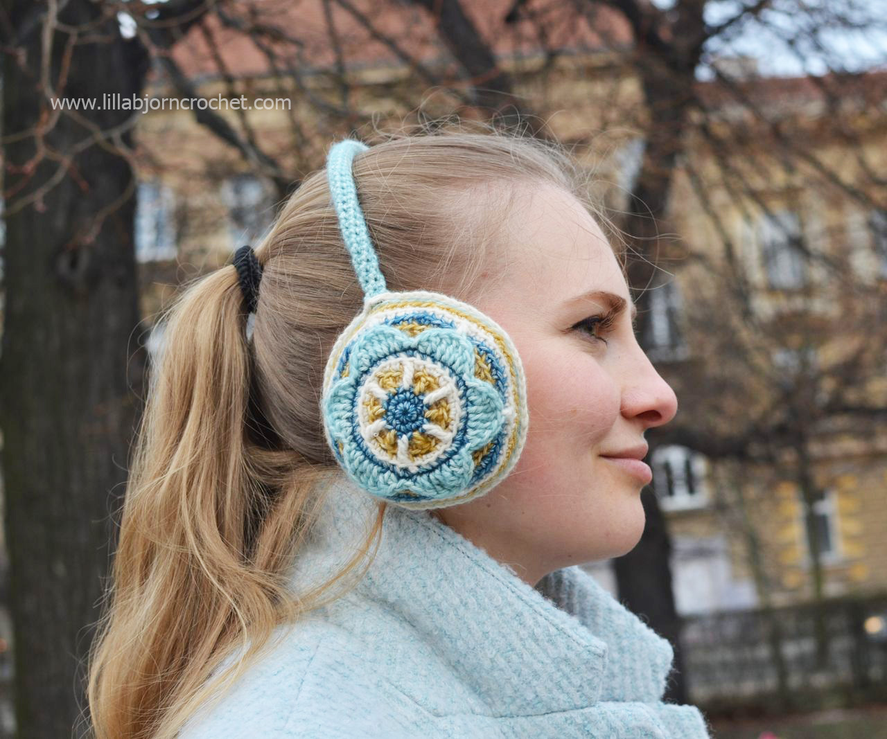 Brighten Your Outfit with Crocheted Ear Muffs! LillaBjörn's Crochet World