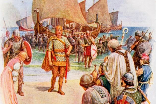 Viking history : 1028 Cnut the great conquered Norway