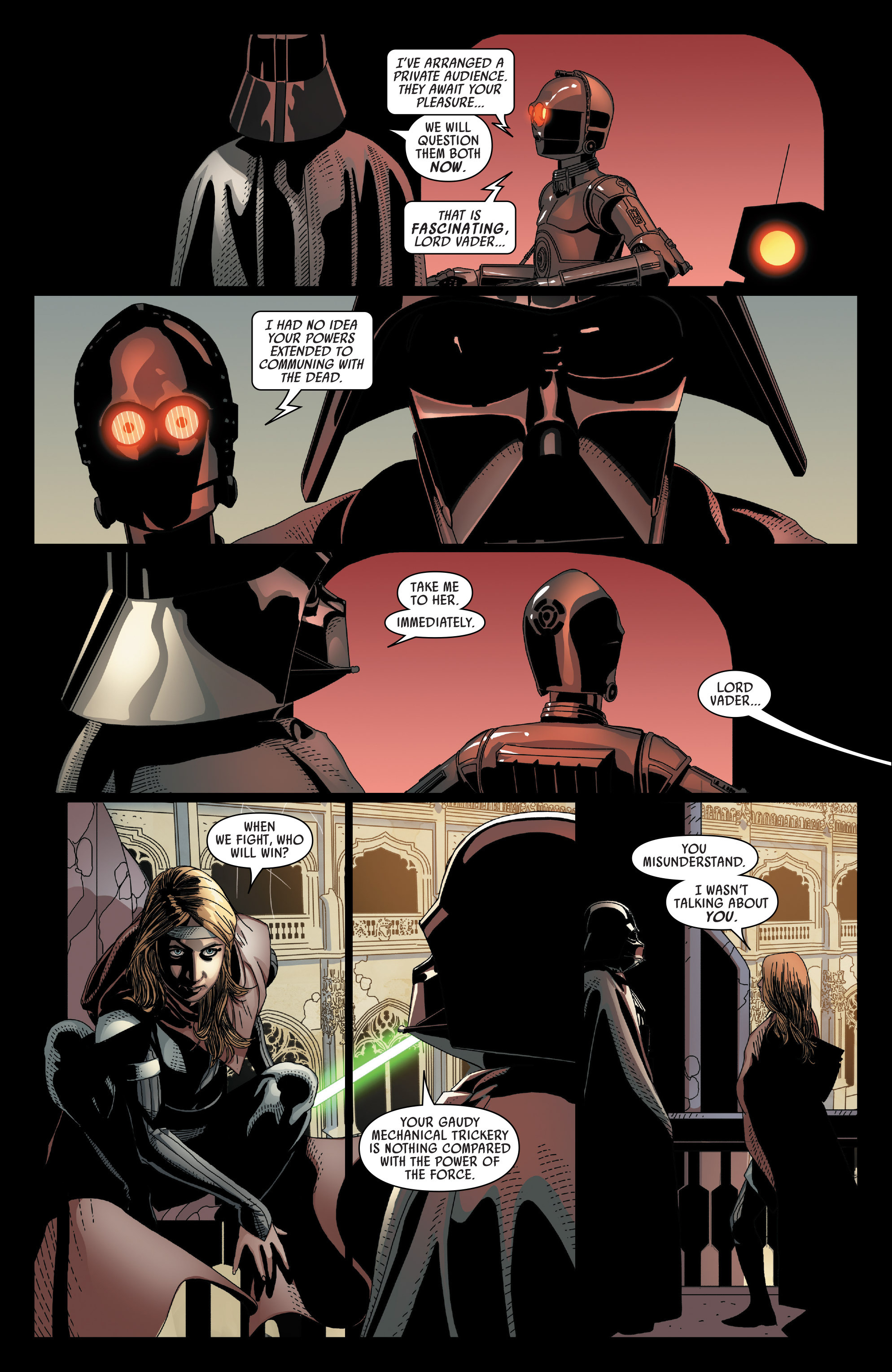 Read online Darth Vader comic -  Issue #17 - 17