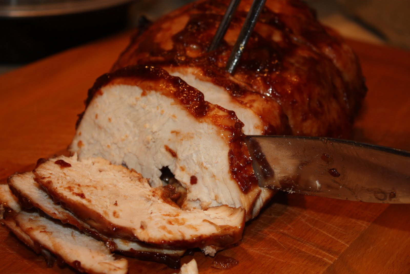 EVERYDAY SISTERS: Barbeque Glazed Turkey Roast