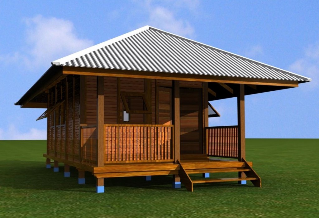 Desain Rumah  Kayu Minimalis  Modern