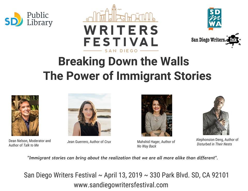 JennyRedbug The First Annual San Diego Writers Festival—Free and open