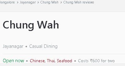 Food Lovers Chung Wah