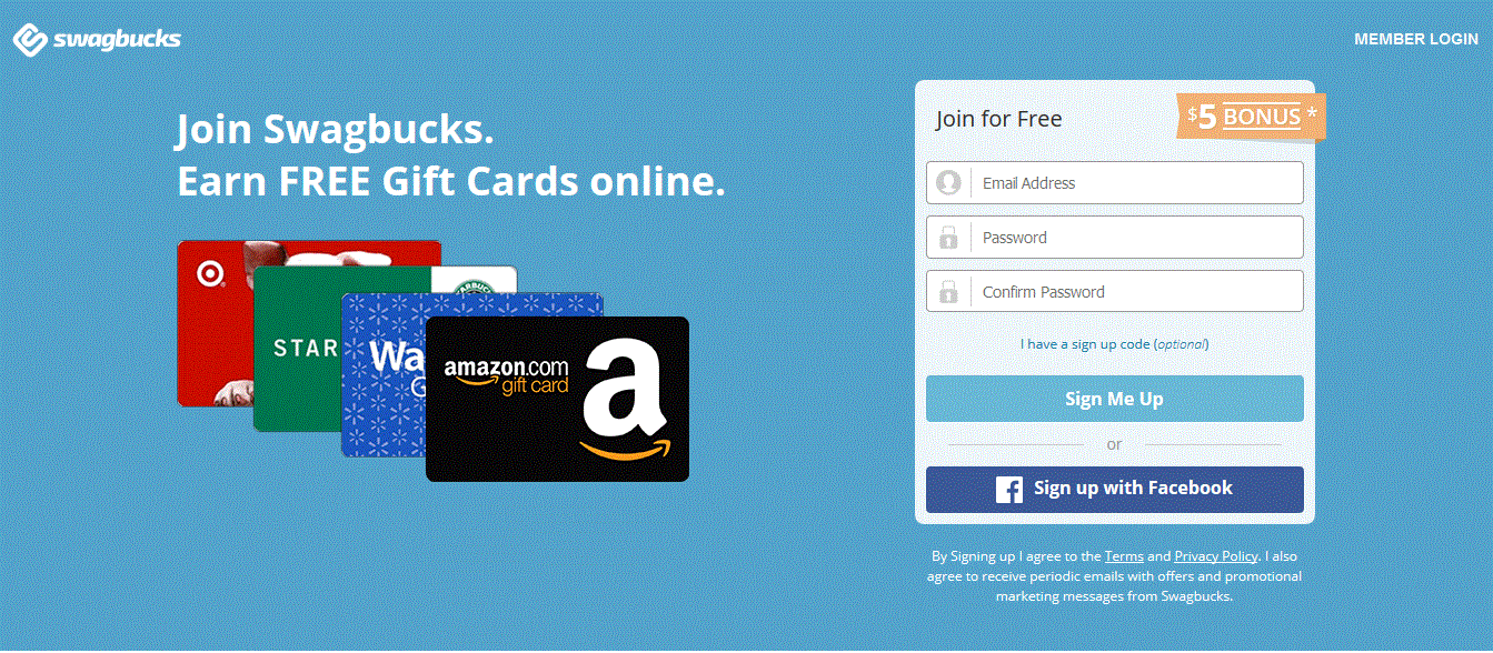 Swagbucks Beginner's Guide Earn Free Gift Cards Work from Home Make