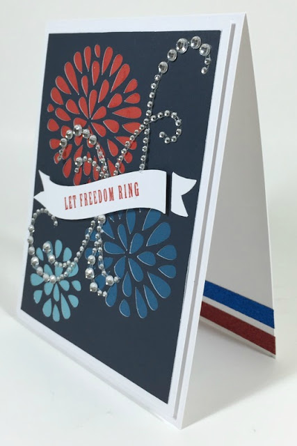 Cricut Patriotic card