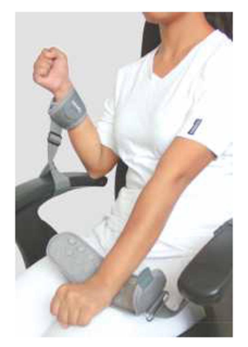 Comfortable Support to the Hand and Wrist Wheelchair India Handicap