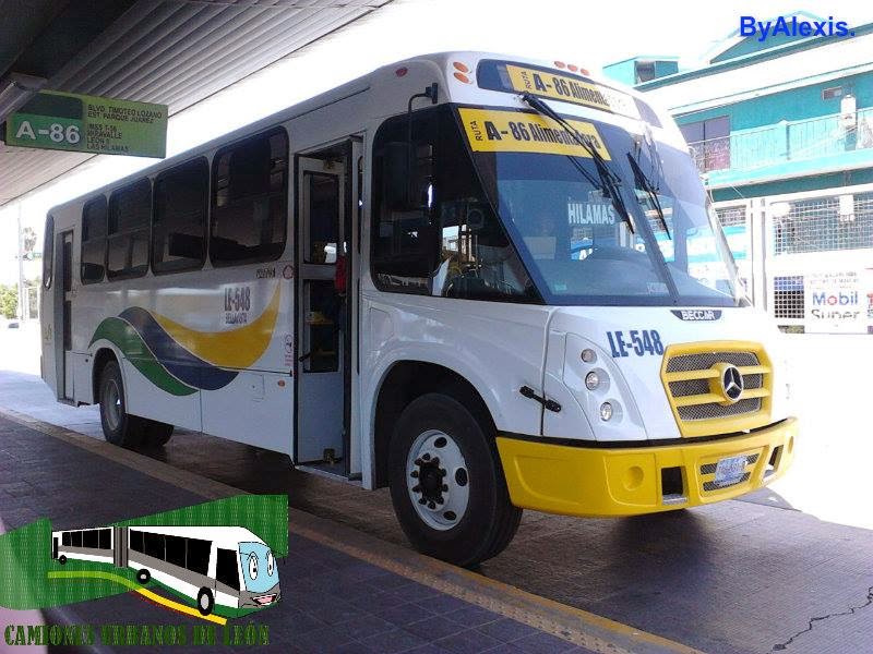 Camiones Urbanos de León, Guanajuato.