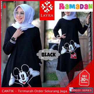 DDE031H52 Haifa Dress Cantik Lebaran 2019 BMGShop