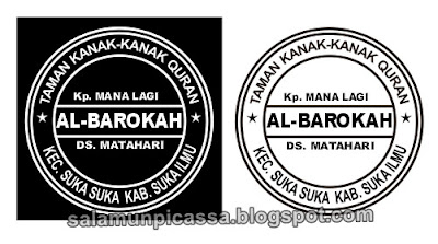 Download Desain Stempel Cdr Berbagai Bentuk Salamun Picassa