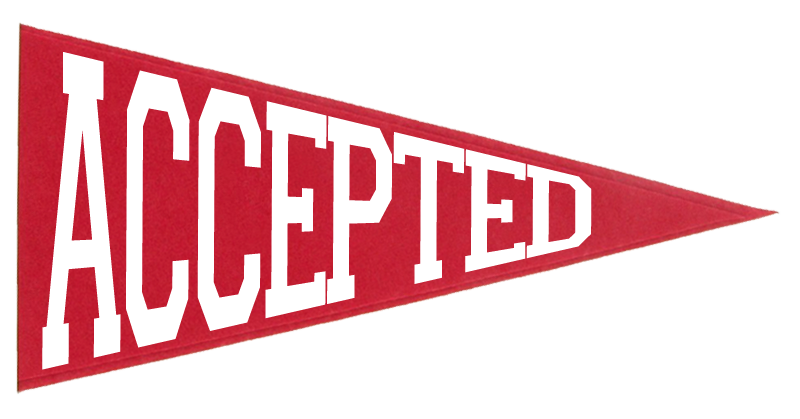 accepted to college
