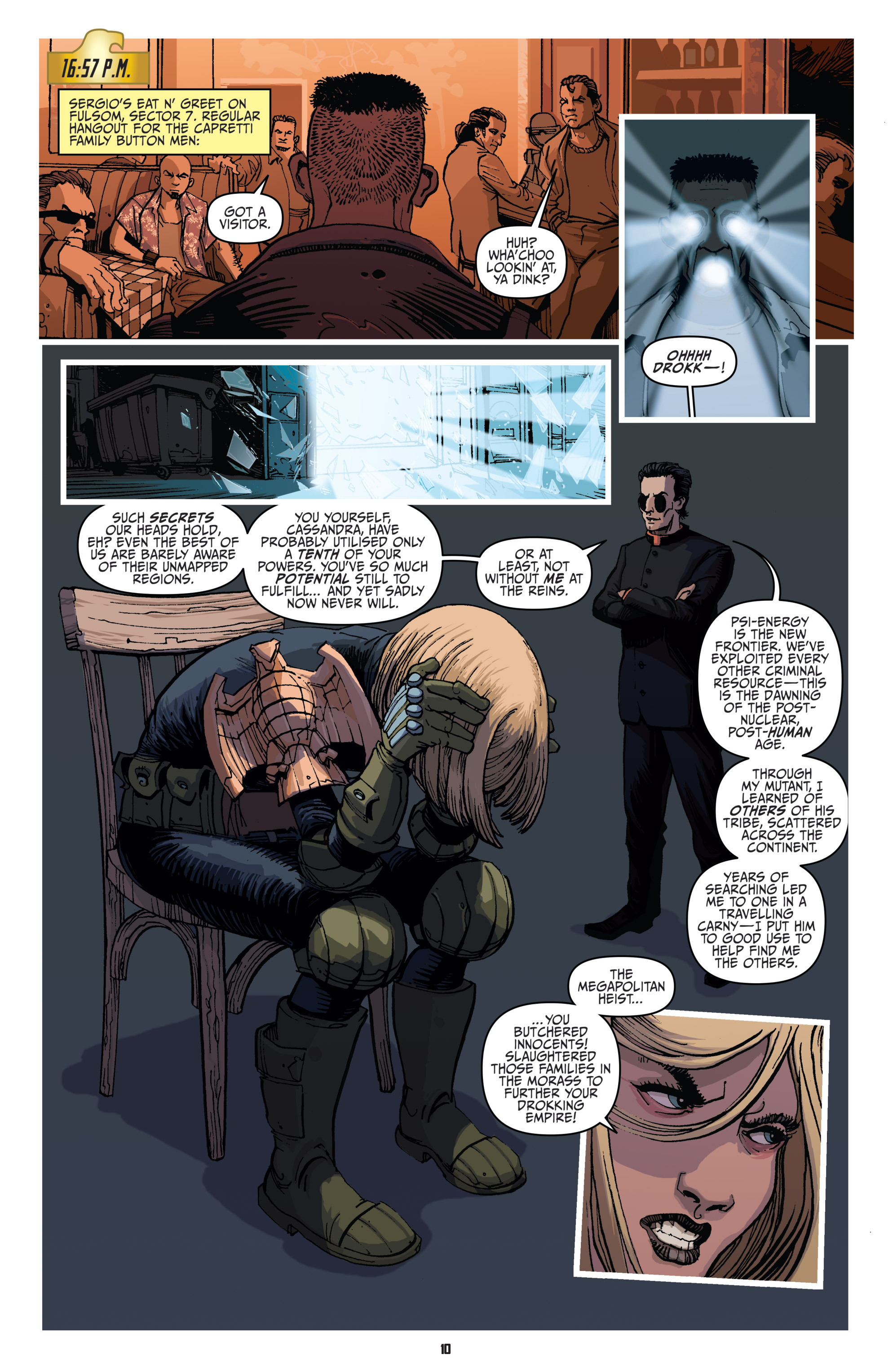 Read online Judge Dredd: Anderson, PSI-Division comic -  Issue #4 - 12