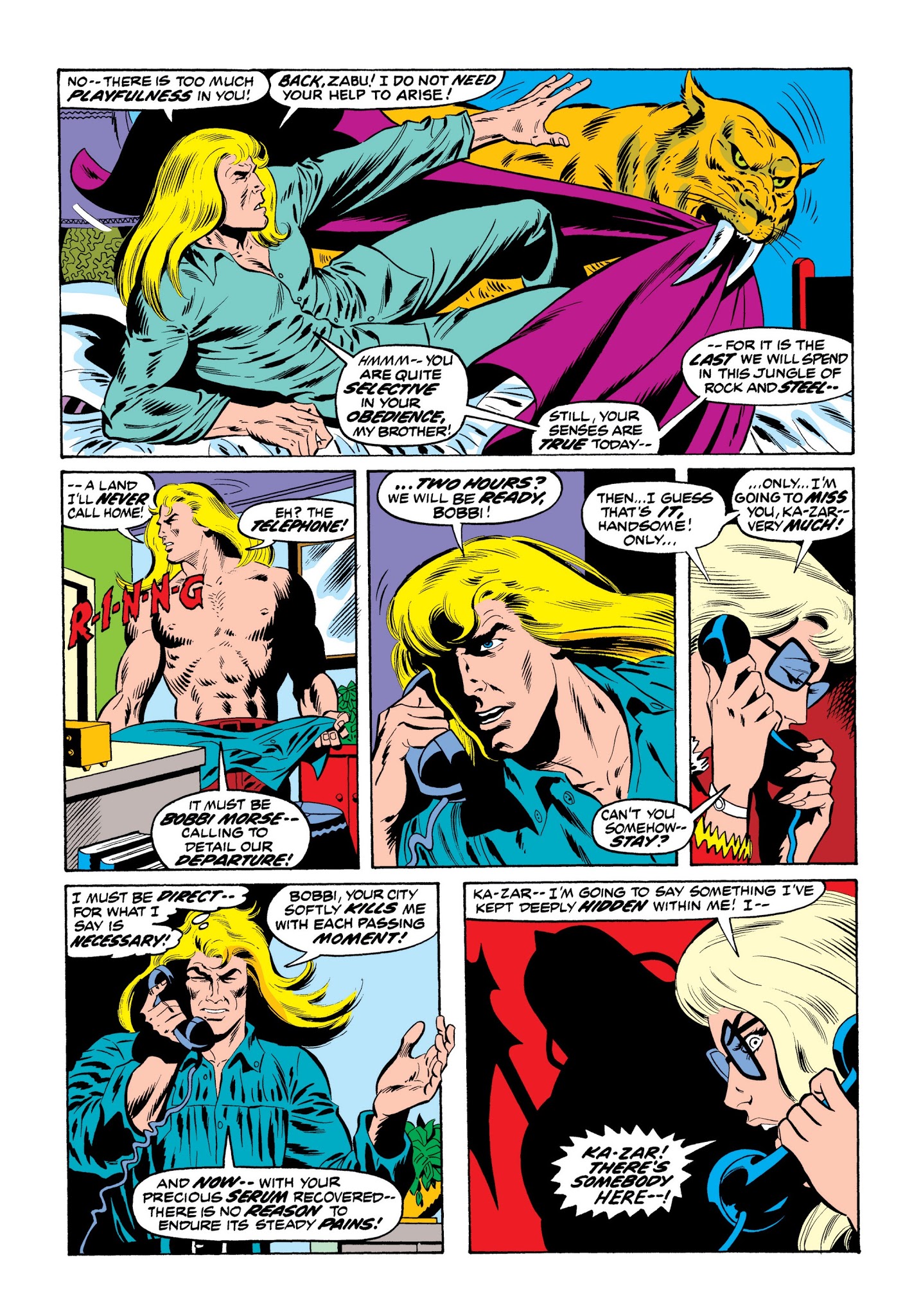 Read online Marvel Masterworks: Ka-Zar comic -  Issue # TPB 2 (Part 1) - 53