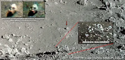Mars anomaly images showing Alien things