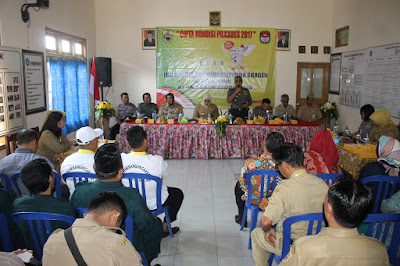 DANDIM INGATKAN HINDARI POLITIK UANG DALAM PILKADES