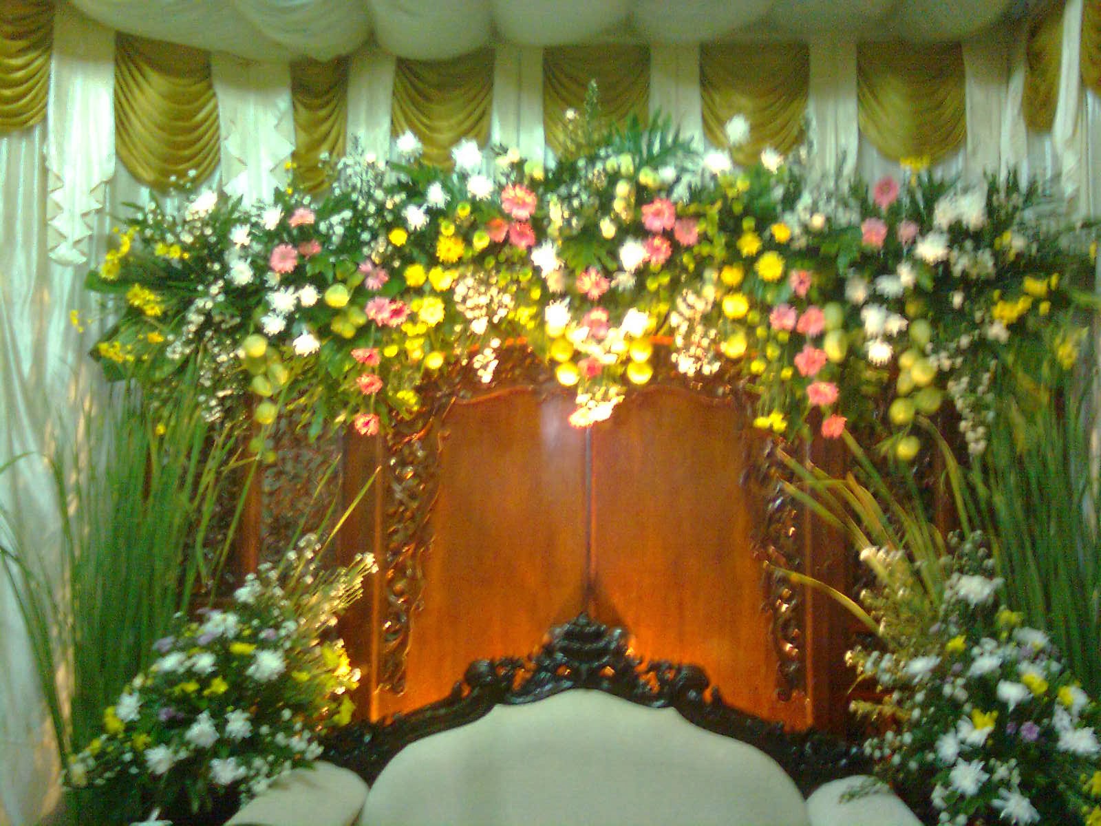  dekorasi  bunga  pernikahan 