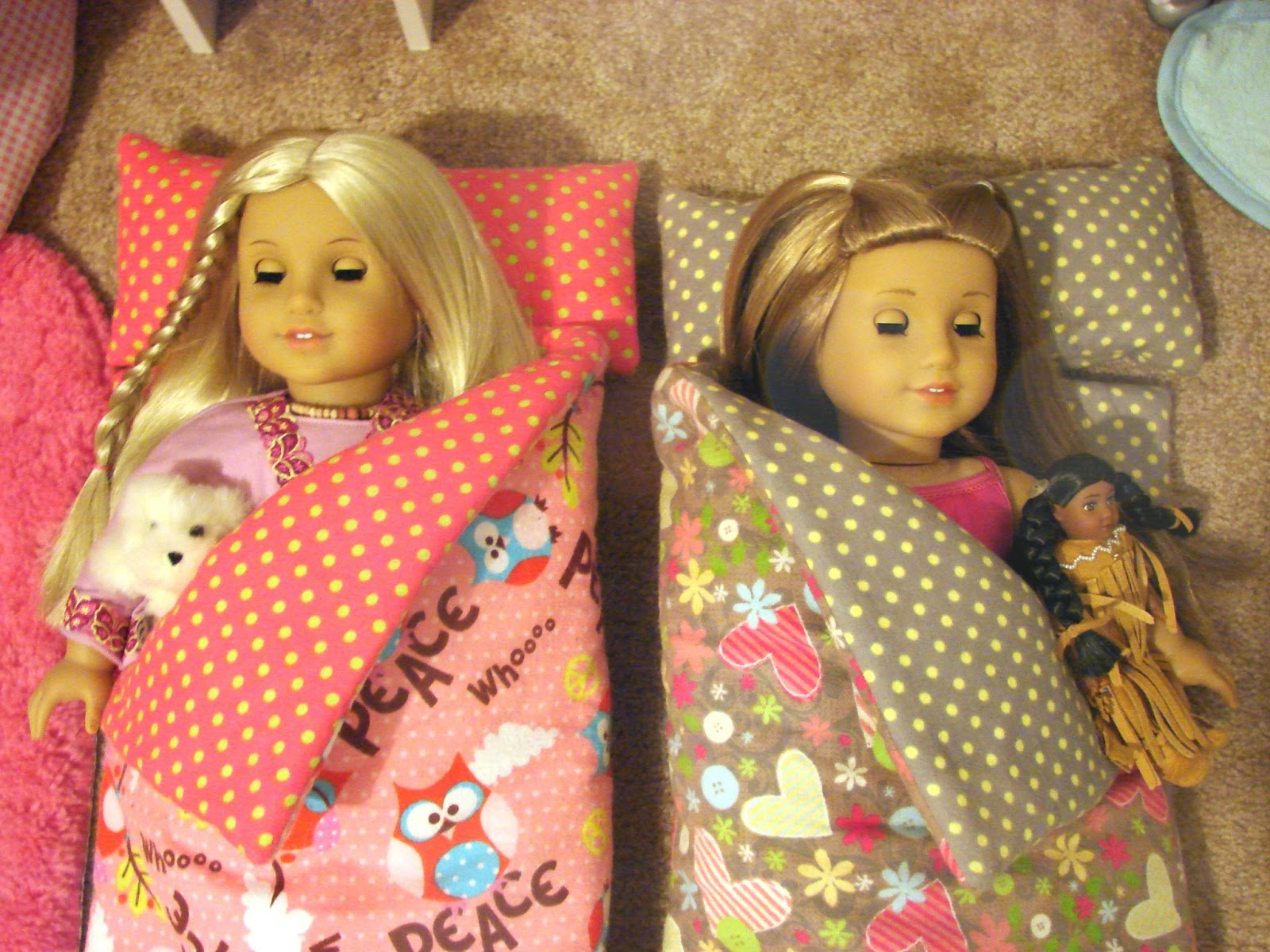American Girl Doll Play Weekend Sleepover Fun!