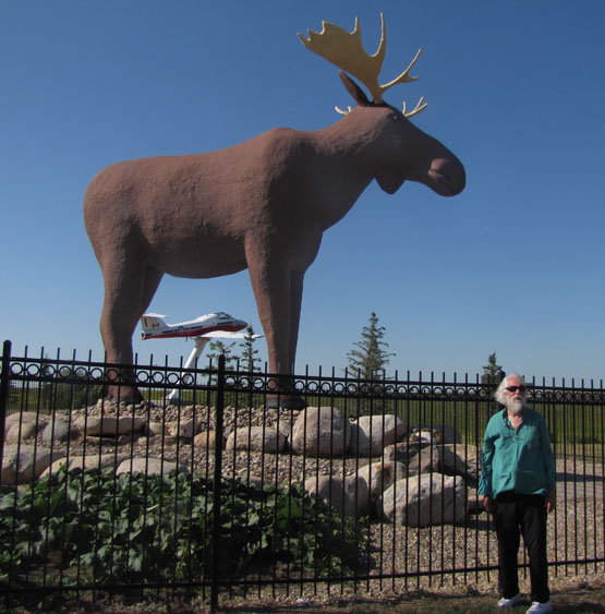 Travel with Jim and Ardith July 19 and 20 Through Medicine Hat to Regina