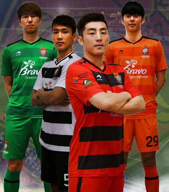 慶南FC 2016 ユニフォーム-ホーム-アウェイ-GK