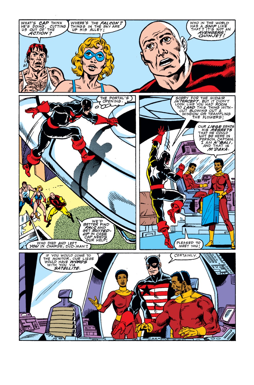 Captain America (1968) Issue #342 #272 - English 6