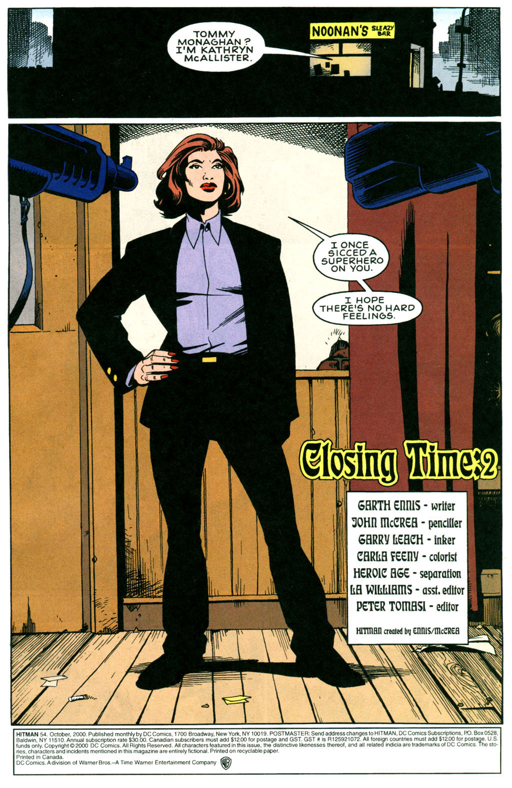 Read online Hitman comic -  Issue #54 - 2