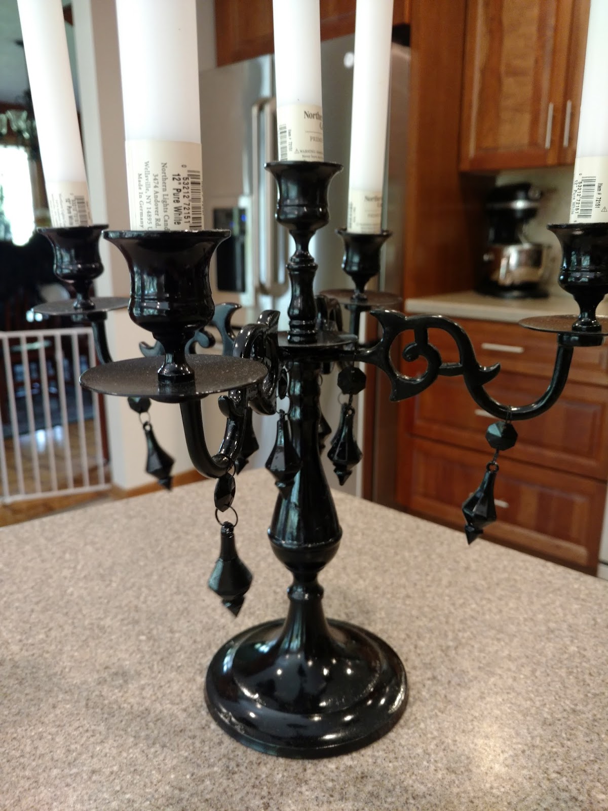 Ohio Thoughts Halloween Candelabra