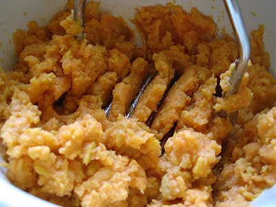 Mashed Sweet Potato