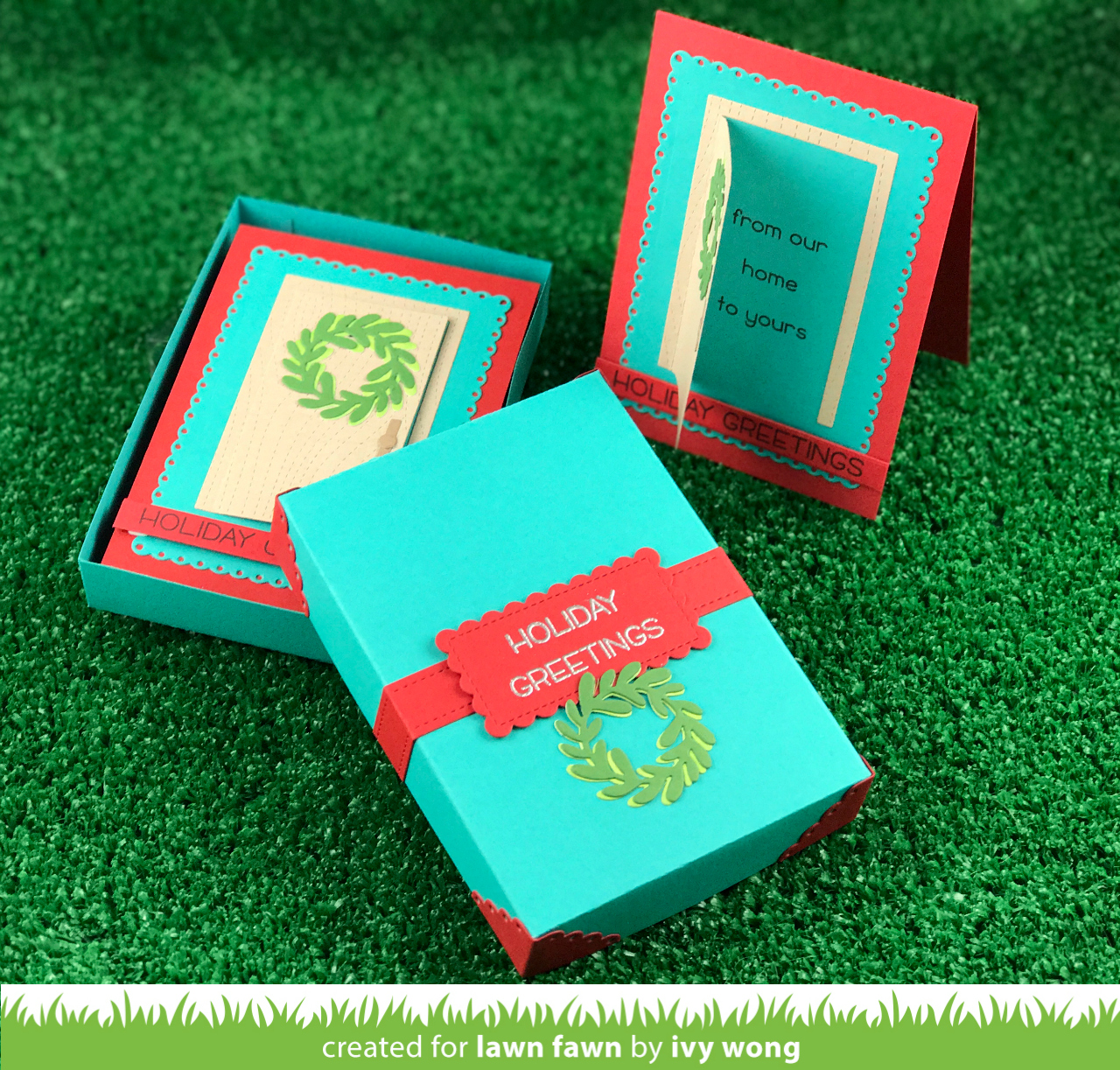 Lawn Fawn Gift Box  ̹ ˻