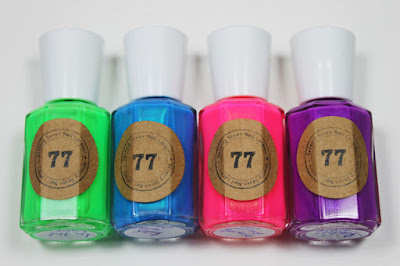Neon Nights Collection--Seventy Seven Nail Lacquer