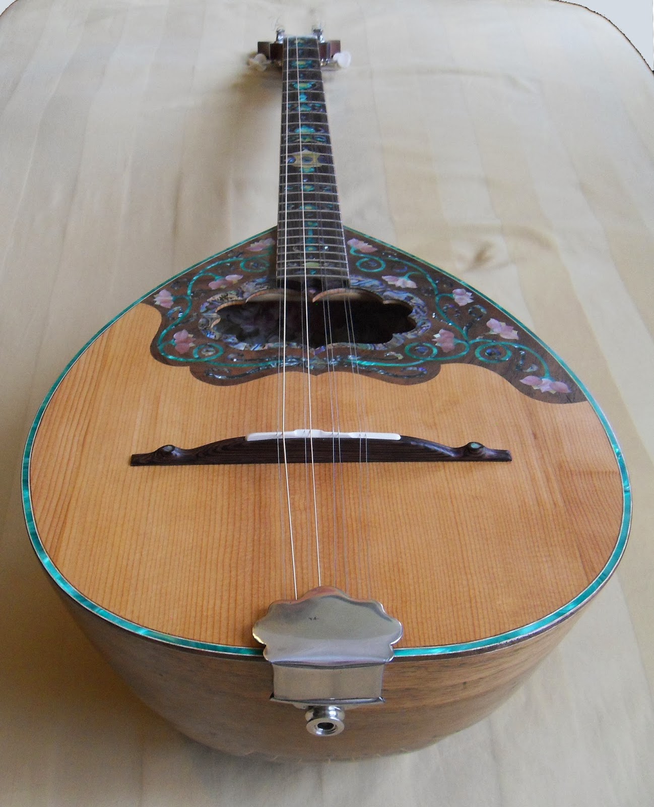 joel peyton, luthier my greek bouzouki