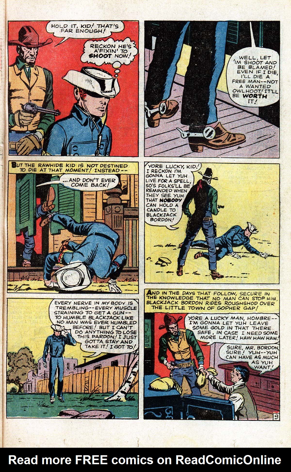 Read online The Mighty Marvel Western comic -  Issue #12 - 10