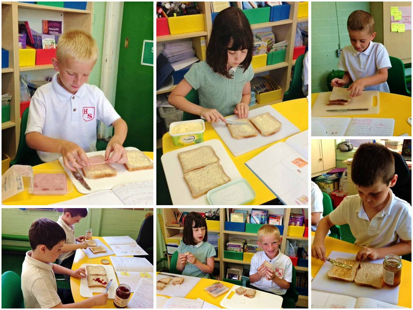 Using Literacy Skills to Make a Sandwich Hacton News